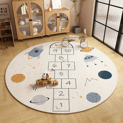 KinderJoy Round Learning Rug