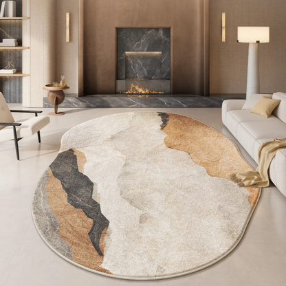 MarbleFlow Living Rug
