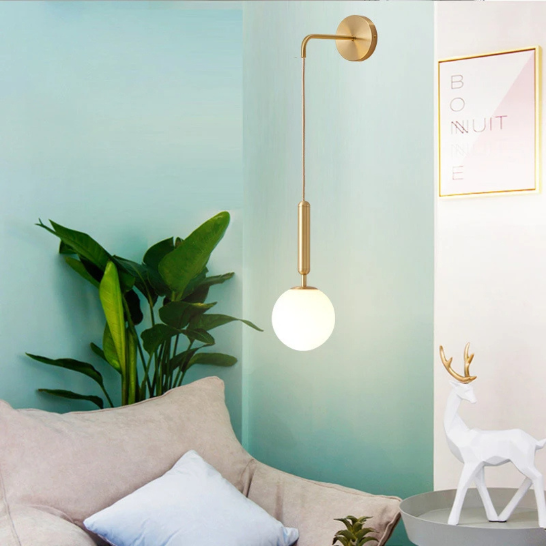 LumeaGlow Adjustable Wall Sconce