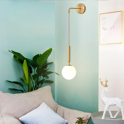 LumeaGlow Adjustable Wall Sconce