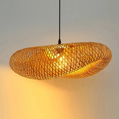 WaveWeave Bamboo Pendant Light