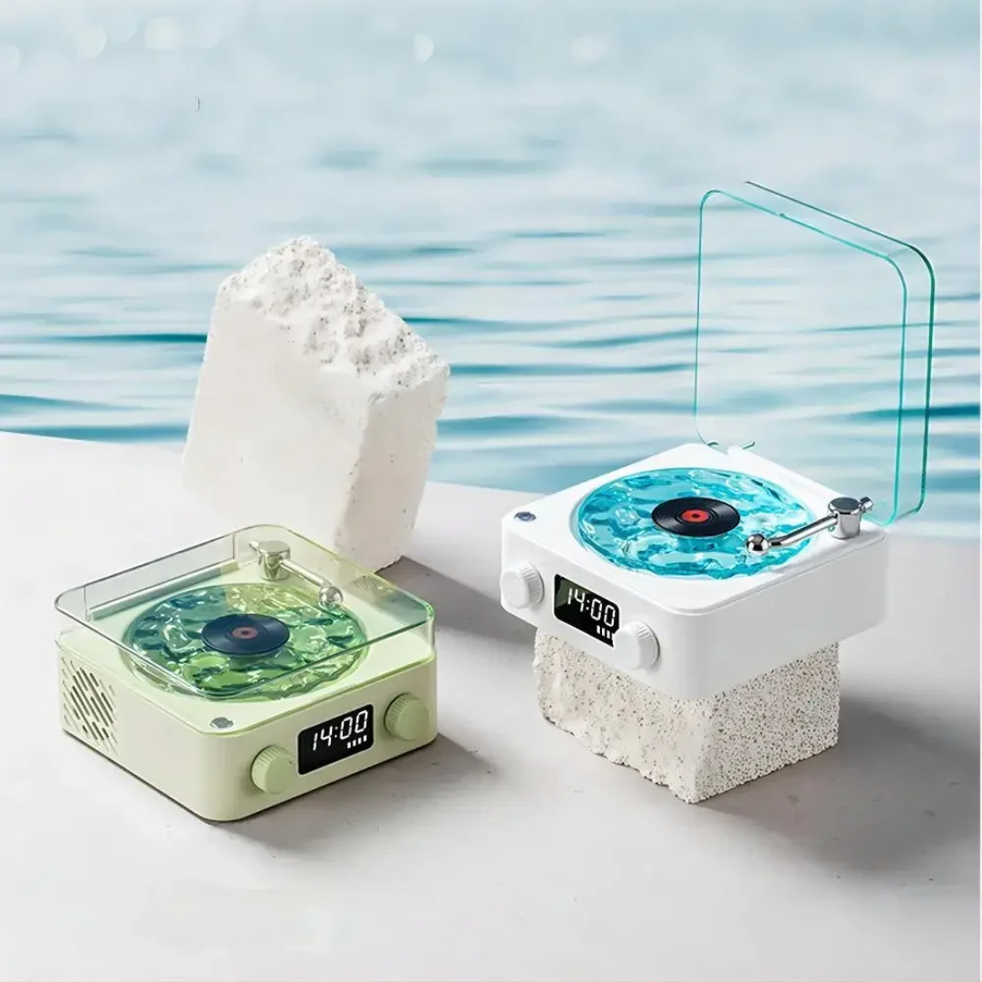 WaveTune Retro Vinyl Speaker
