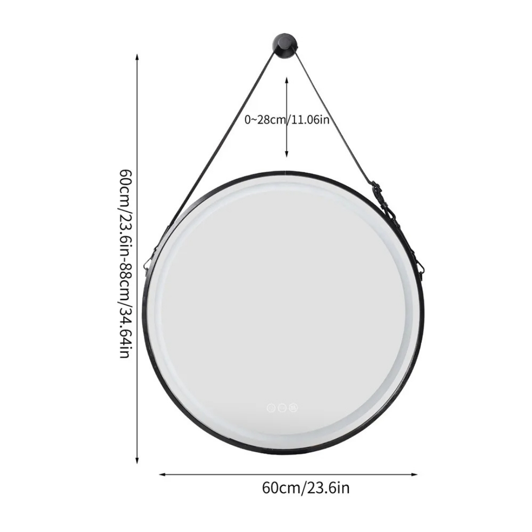 LumiGlide Aura Mirror