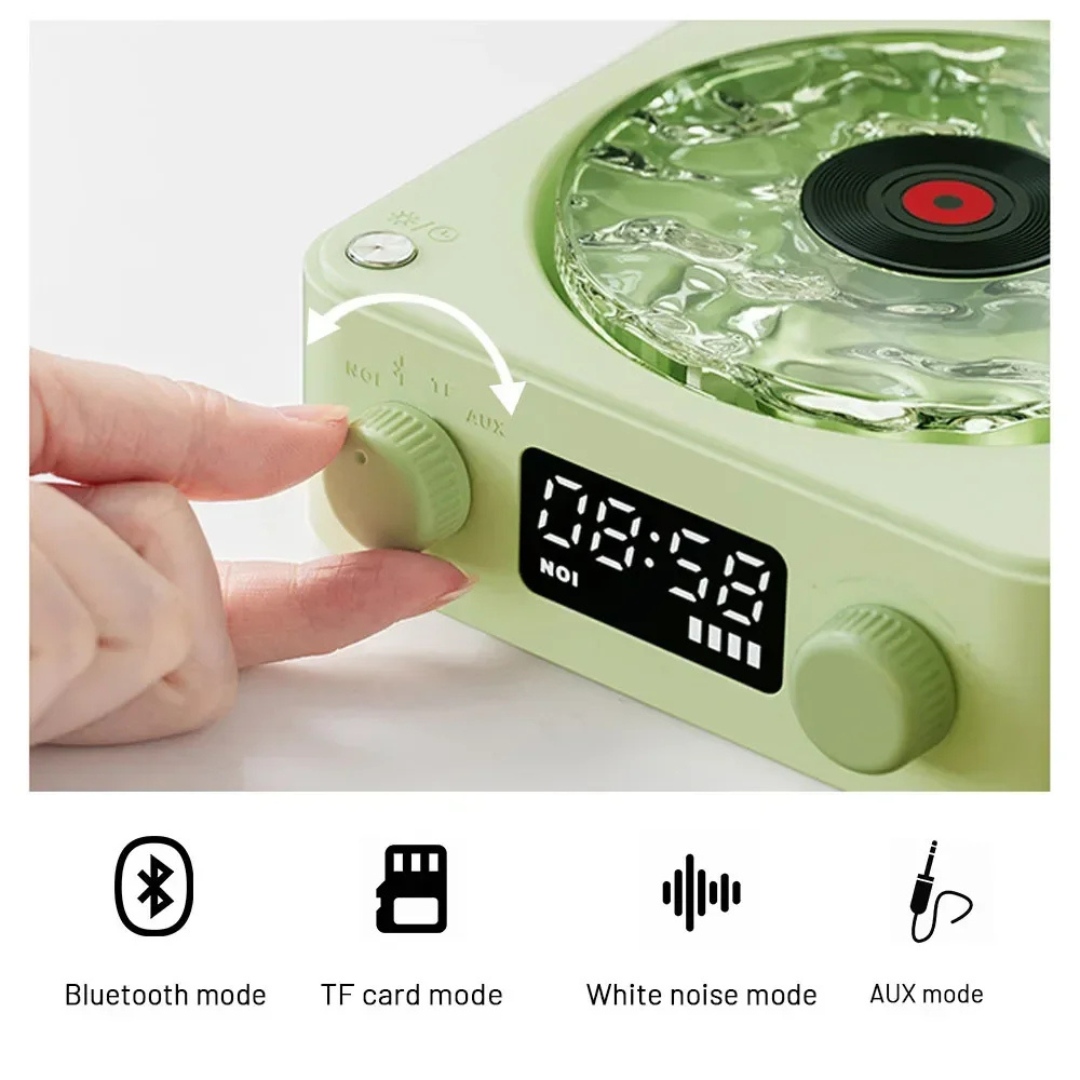 WaveTune Retro Vinyl Speaker