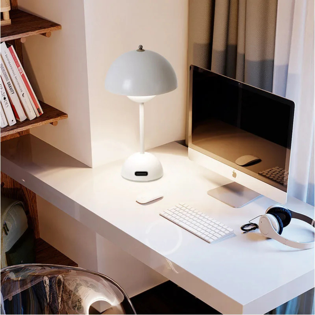 VintaGlow Retro Table Lamp