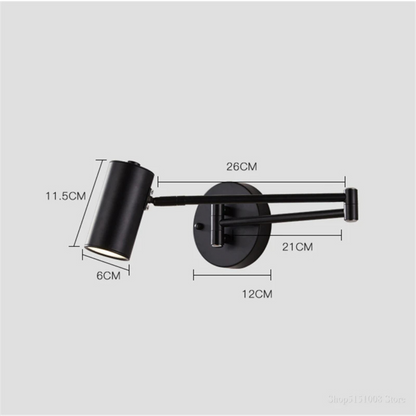 LumiFold Adjustable Wall Sconce