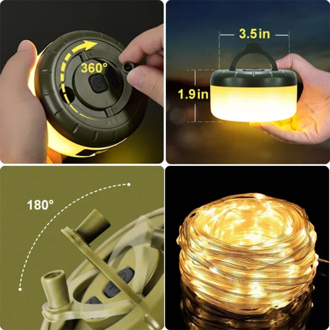 GlowNest Camp Rope Light