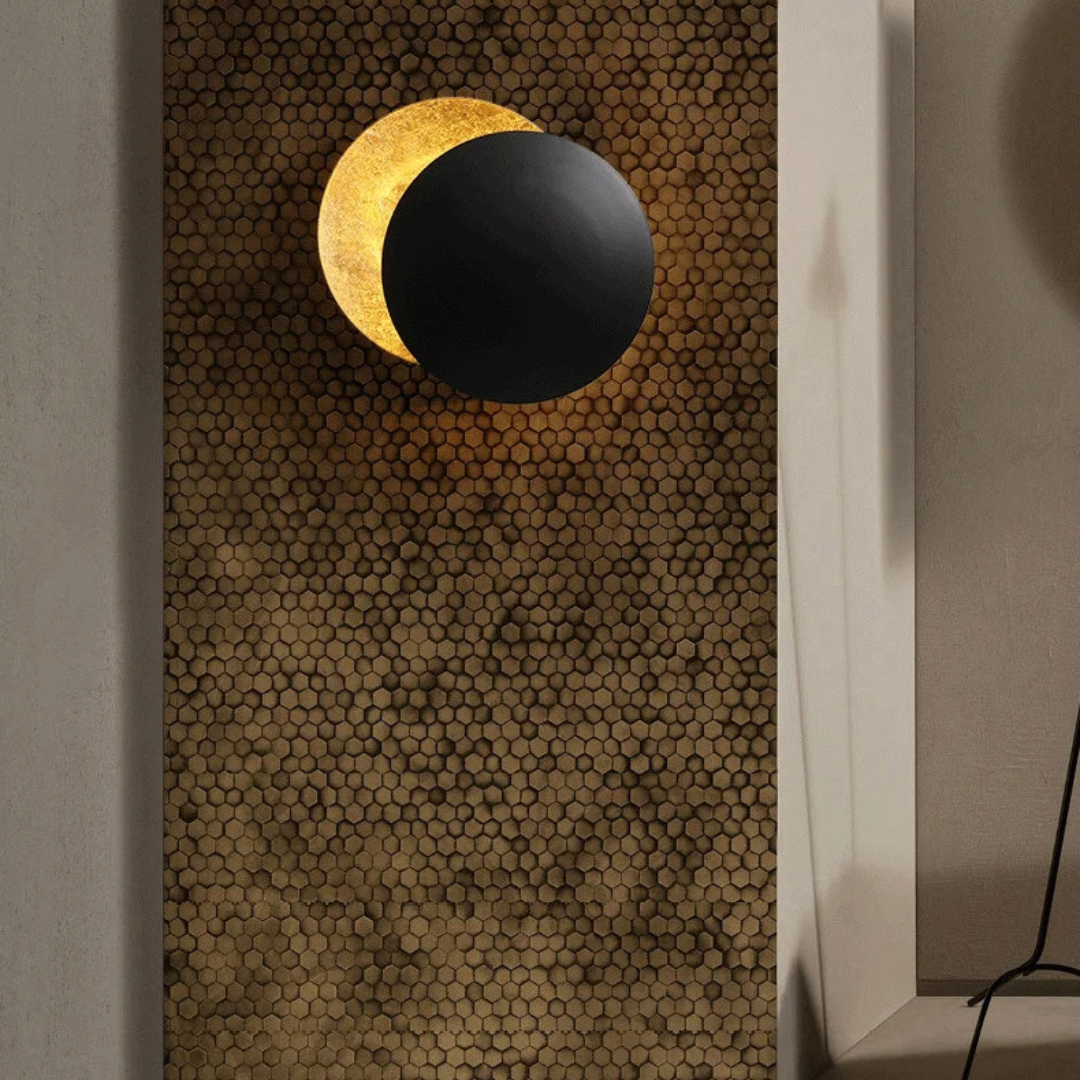 LunaLight Rotating Eclipse Wall Lamp