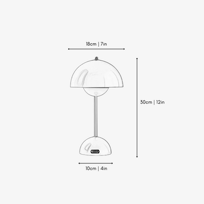 VintaGlow Retro Table Lamp