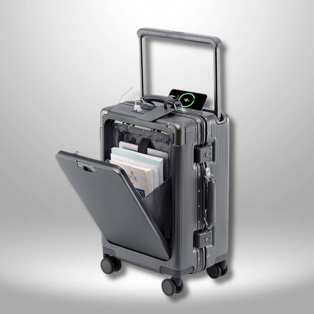 GlideGuard Aluminum Carry-On Pro
