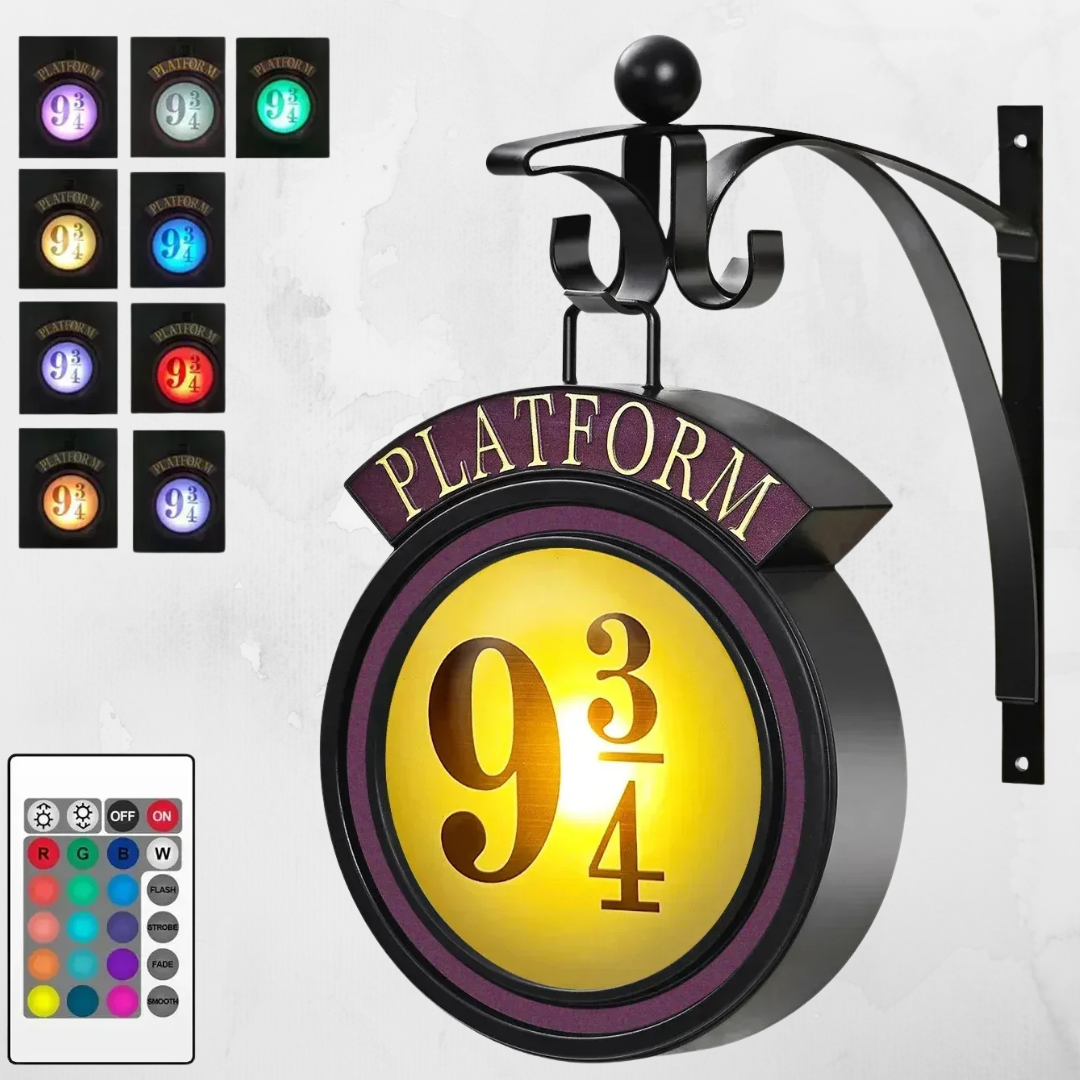 Harry Potter Platform 9 3/4 Wall Light