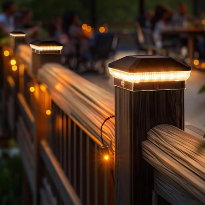 LumaCap Solar Post Lights