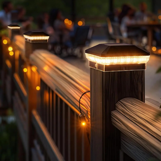 LumaCap Solar Post Lights
