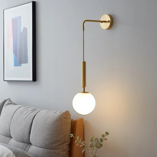LumeaGlow Adjustable Wall Sconce