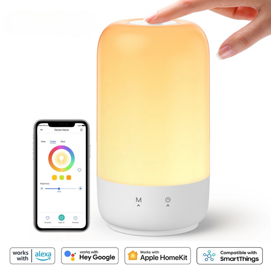 RiseGlow Smart Wake-Up Lamp