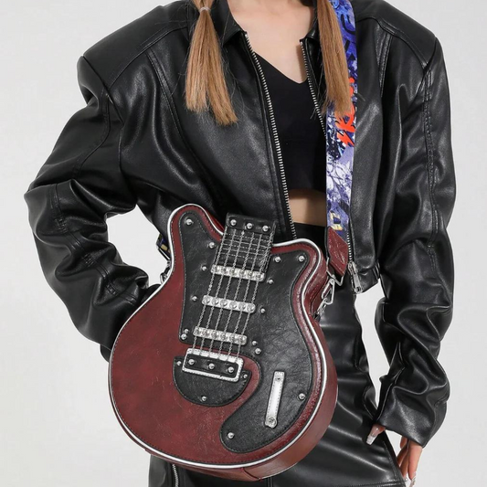 Rockstar Guitar Crossbody Bag