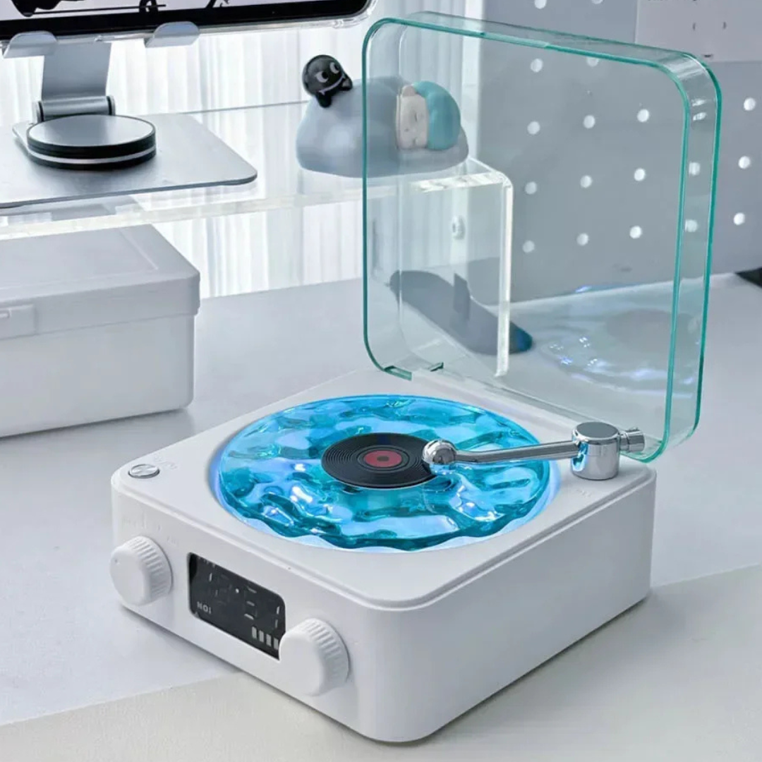 WaveTune Retro Vinyl Speaker