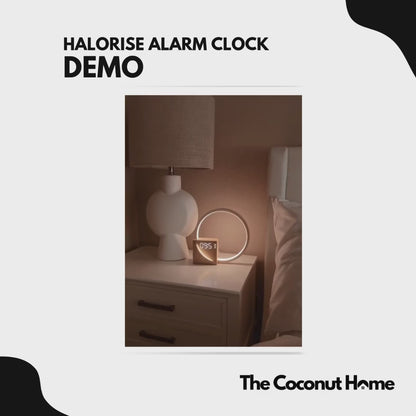 HaloRise Alarm Clock