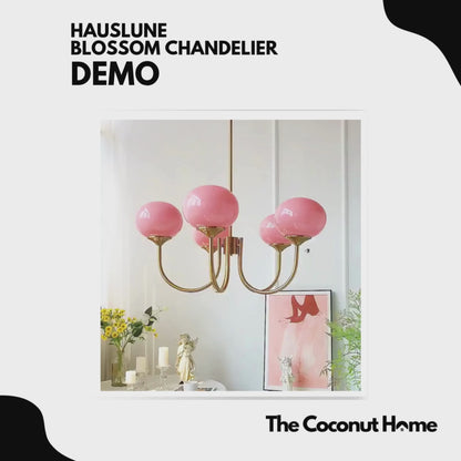 HausLune Blossom Chandelier