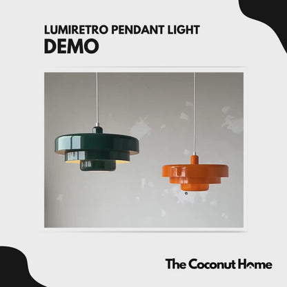 LumiRetro Pendant Light