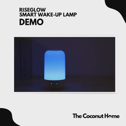 RiseGlow Smart Wake-Up Lamp