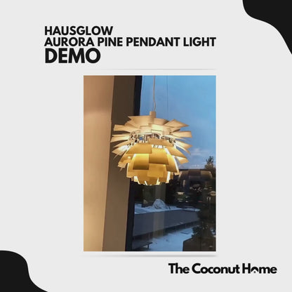 HausGlow Aurora Pine Pendant