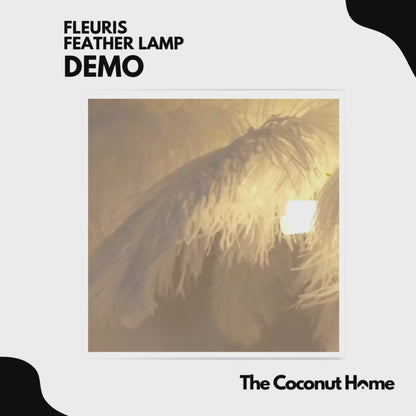 Fleuris Feather Lamp