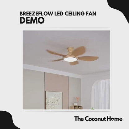 BreezeFlow LED Ceiling Fan