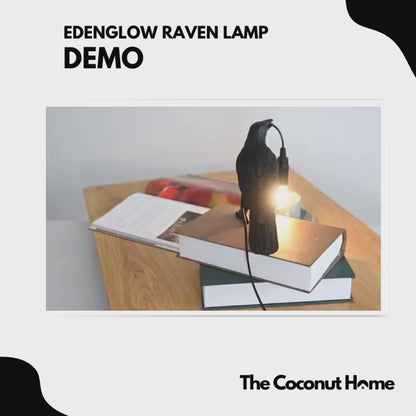 EdenGlow Raven Lamp