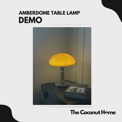 AmberDome Table Lamp