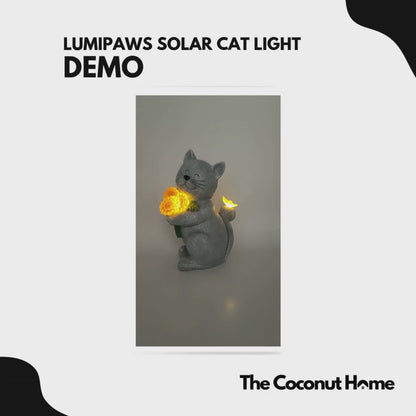 LumiPaws Solar Cat Light